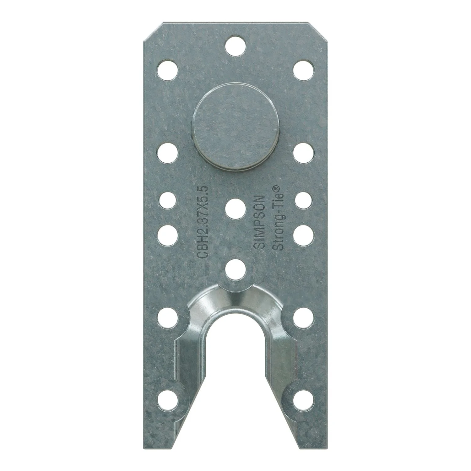 Simpson Strong-Tie CBH2.37X5.5B-KT CBH 2-3/8-in. x 5-1/2-in. Joist-to-Beam Concealed Hanger w/ Screws - Image 3