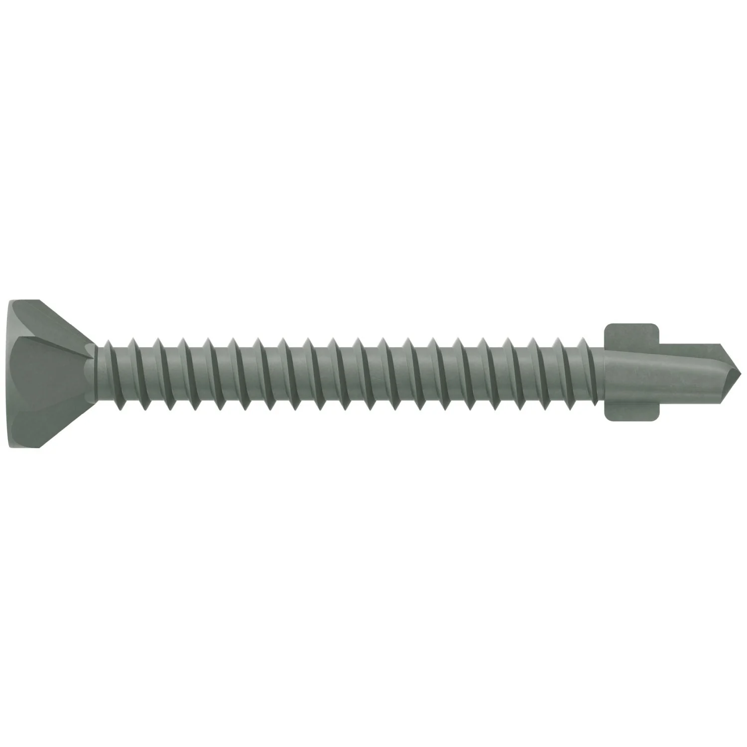 Simpson Strong-Tie CBSDQ158S CBSDQ Sheathing-to-CFS Screw (Collated),  #8 x 1-5/8-in. #2 Square Undersized, 1500-Pack - Image 2
