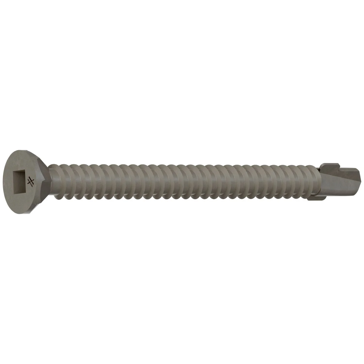 Simpson Strong-Tie CBSDQ214-2K CBSDQ Sheathing-to-CFS Screw,  #10 x 2-1/4-in. #2 Square Undersized, Quik Guard, 2000-Pack - Image 2