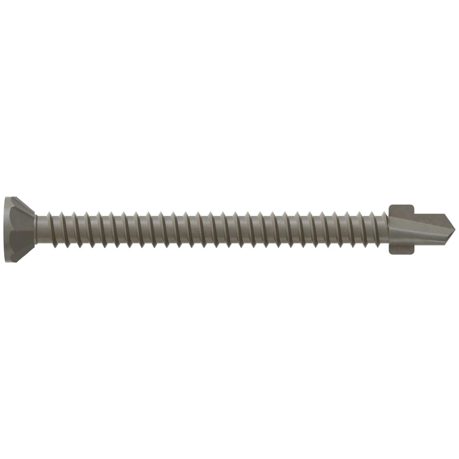 Simpson Strong-Tie Sheathing-to-CFS Collated Screw, #10 x 2-1/4-in. #2 Square Undersized, 1000-Pack (CBSDQ214S) - Image 1