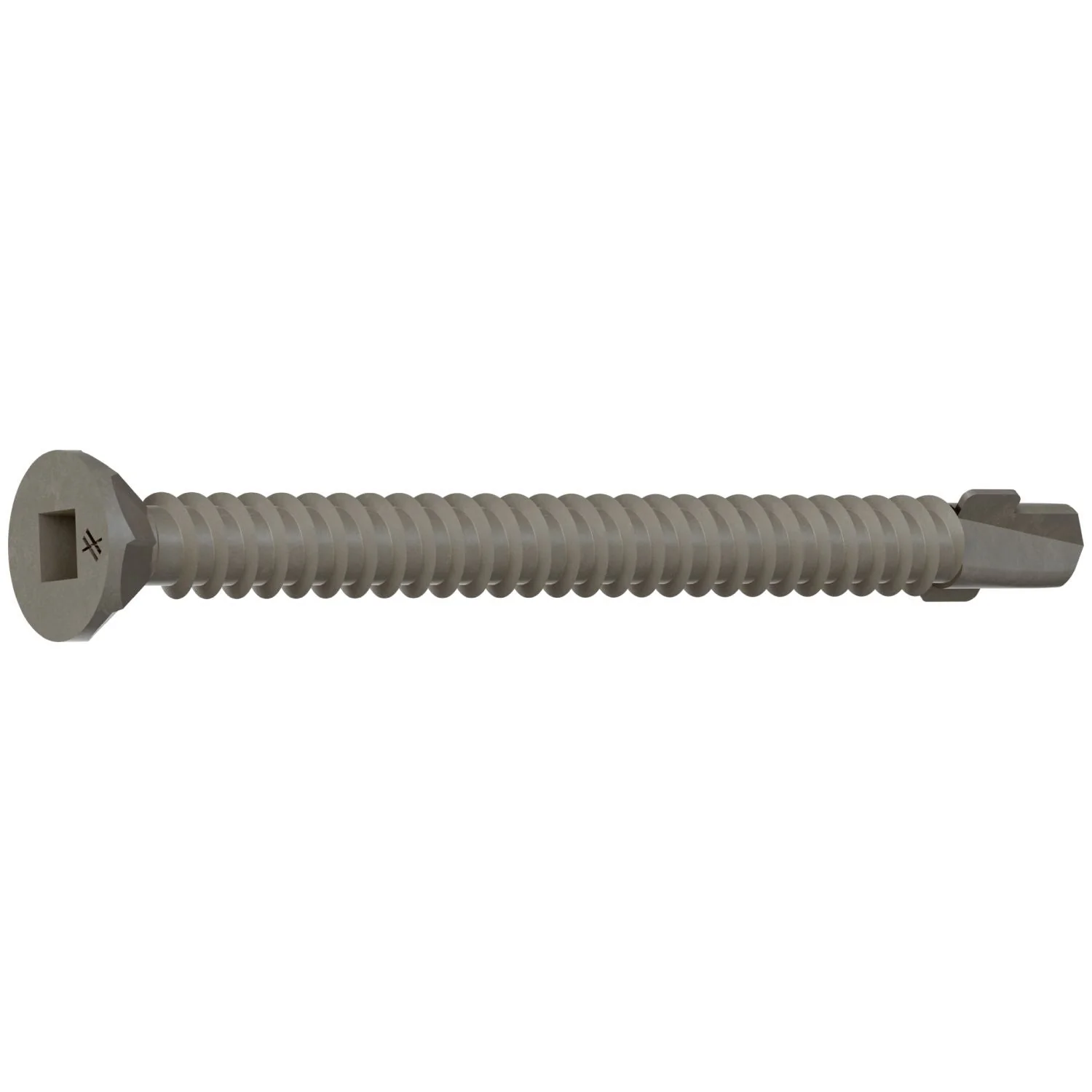 Simpson Strong-Tie Sheathing-to-CFS Collated Screw, #10 x 2-1/4-in. #2 Square Undersized, 1000-Pack (CBSDQ214S) - Image 2