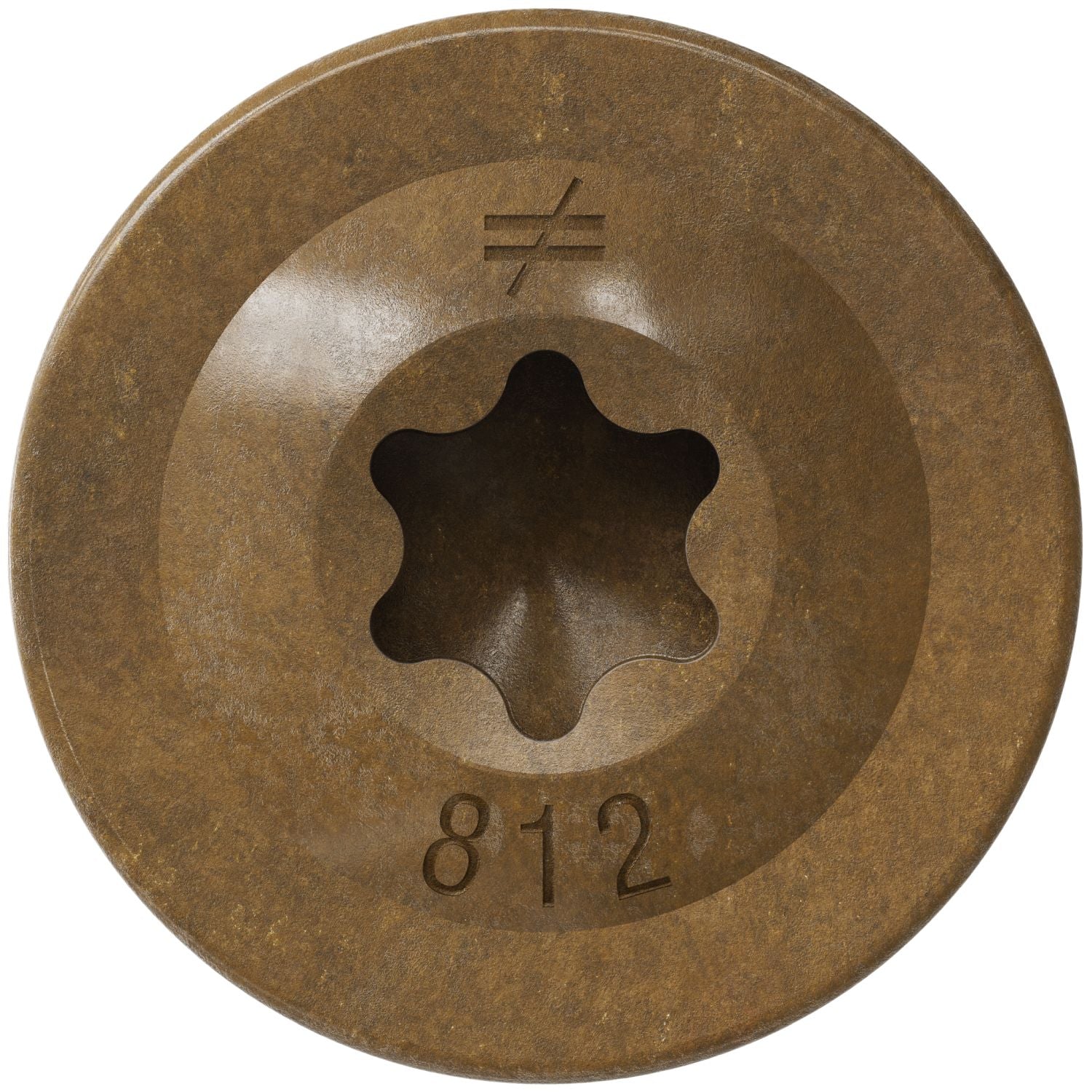 Simpson Strong-Tie CBT08114R300 Wafer-Head Construction Screw,  #8 x 1-1/4-in. T20, Quik Guard, Tan, 300-Pack - Image 3