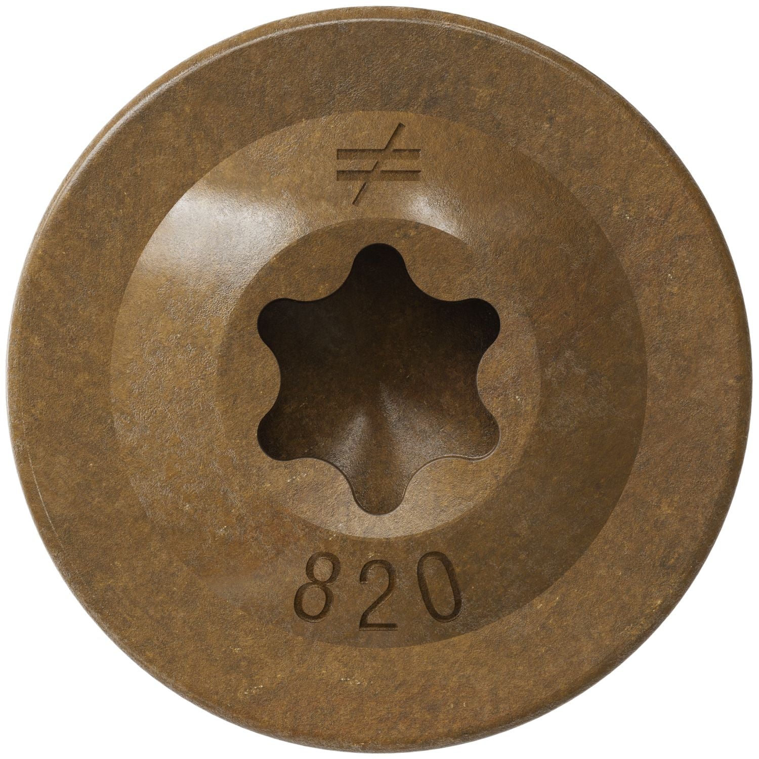 Simpson Strong-Tie CBT08200R300 Wafer-Head Construction Screw,  #8 x 2-in. T20, Quik Guard, Tan, 300-Pack - Image 3