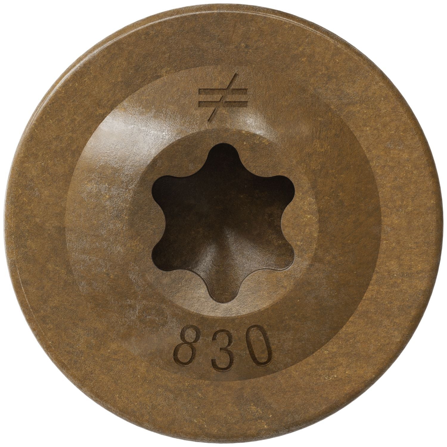 Simpson Strong-Tie CBT08300R200 Wafer-Head Construction Screw,  #8 x 3-in. T20, Quik Guard, Tan, 200-Pack - Image 3
