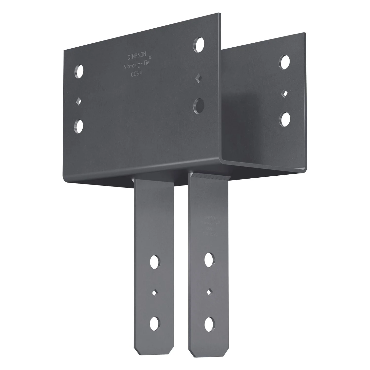 Simpson Strong-Tie CC64 CC Column Cap for 6x Beam, 4x Post - Image 3
