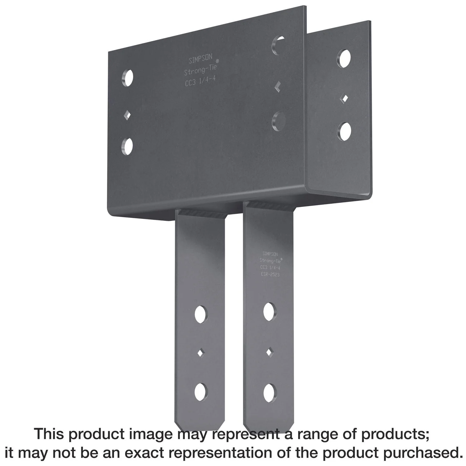 Simpson Strong-Tie CC88 CC Column Cap for 8x Beam, 8x Post - Image 1