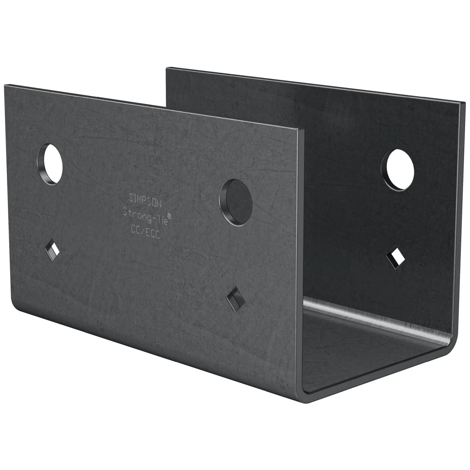 Simpson Strong-Tie CCO4 CCO Column Cap, No Legs, for 4x Beam, 4-in. Height - Image 3