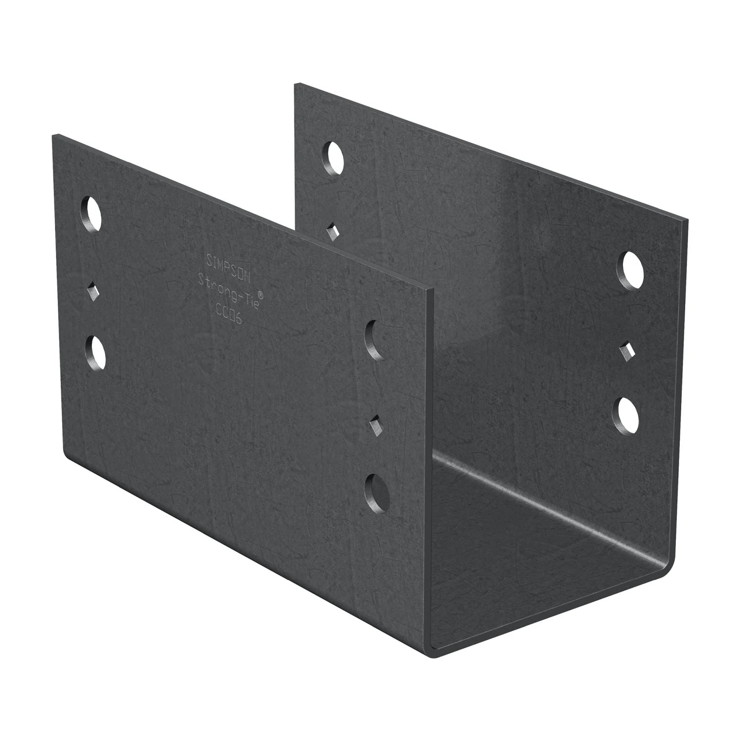 Simpson Strong-Tie CCO6 CCO Column Cap, No Legs, for 6x Beam - Image 3