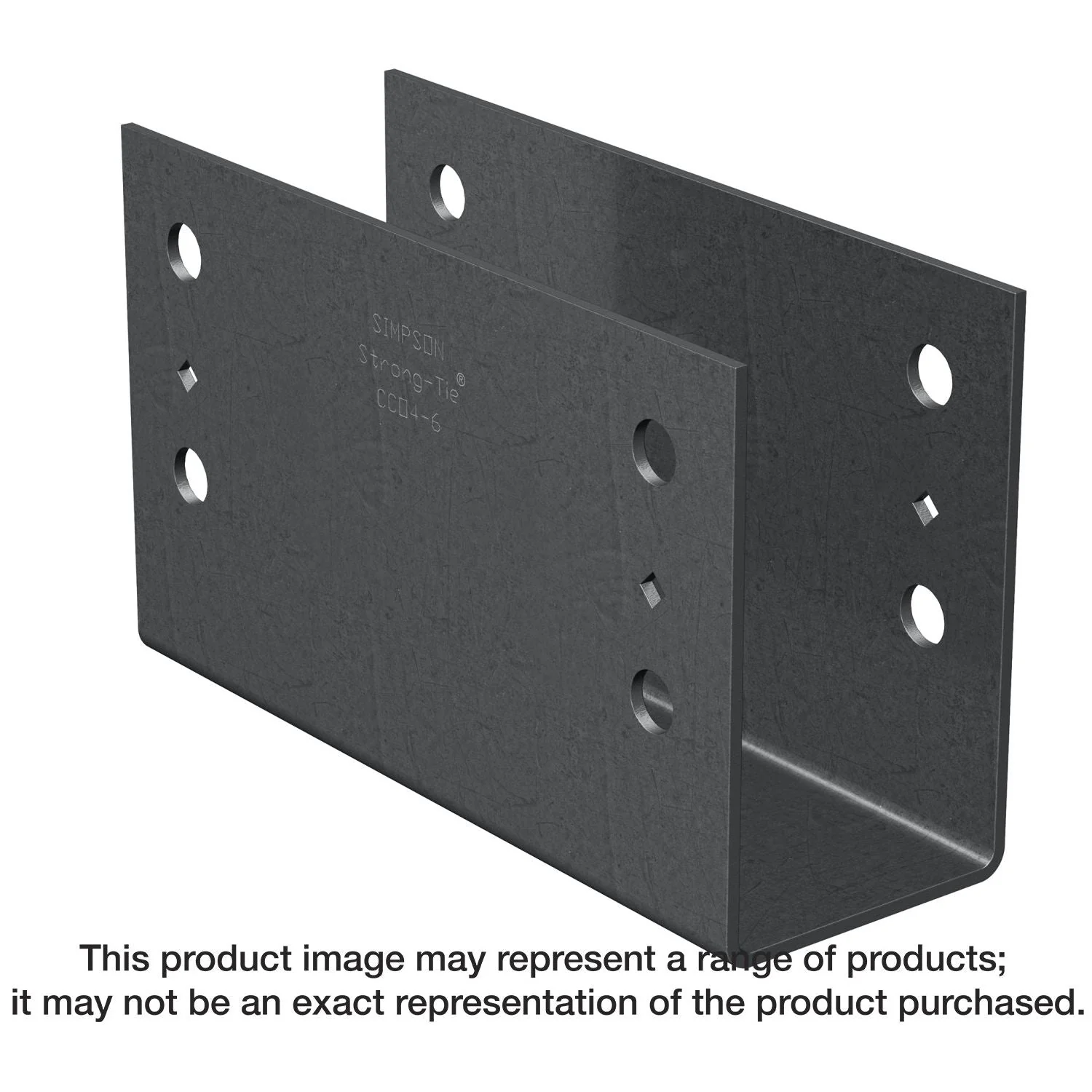 Simpson Strong-Tie CCO9 CCO Column Cap, No Legs, for 8-3/4-in. Beam - Image 1