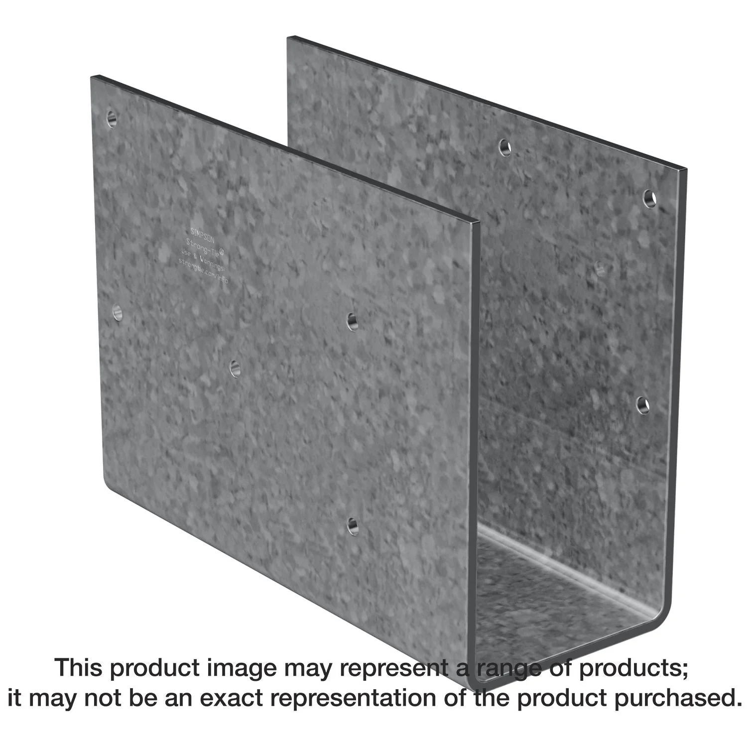 Simpson Strong-Tie CCOS3.12 CCOS Column Cap Only, No Straps, for Double 2x10/12 - Image 1
