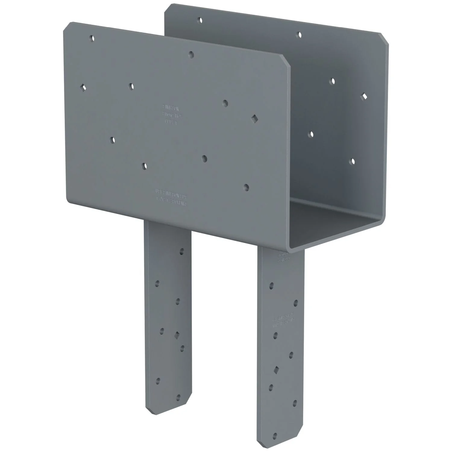 Simpson Strong-Tie CCQ7.1-6SDS2.5 CCQ Column Cap for 7-in. Beam, 6x Post with Strong-Drive SDS Screws - Image 3