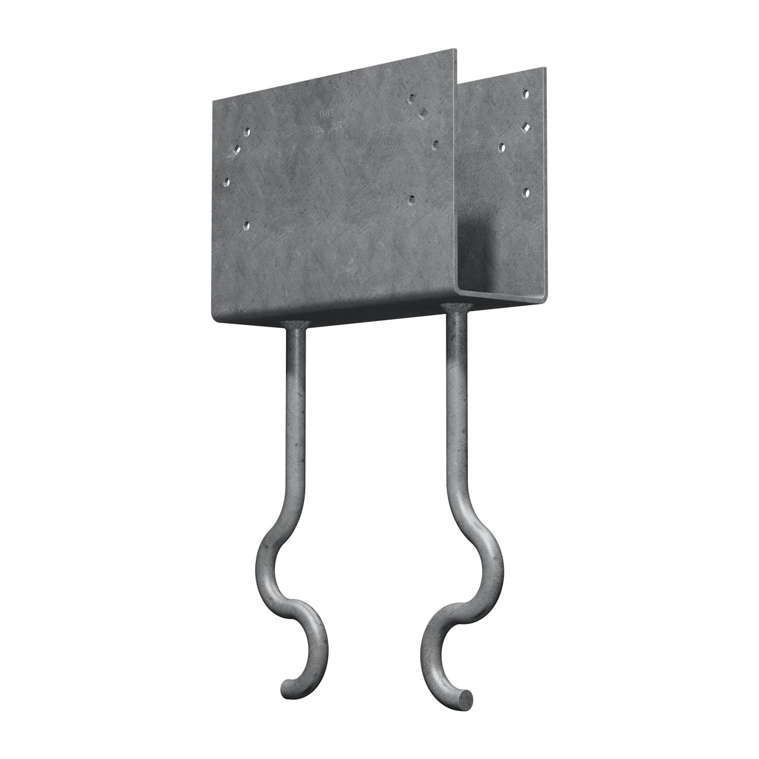 Simpson Strong-Tie CCQM3.62-SDSHDG CCQM Hot-Dip Galvanized Column Cap for 3-5/8-in. Beam, with Strong-Drive SDS Screws - Image 3