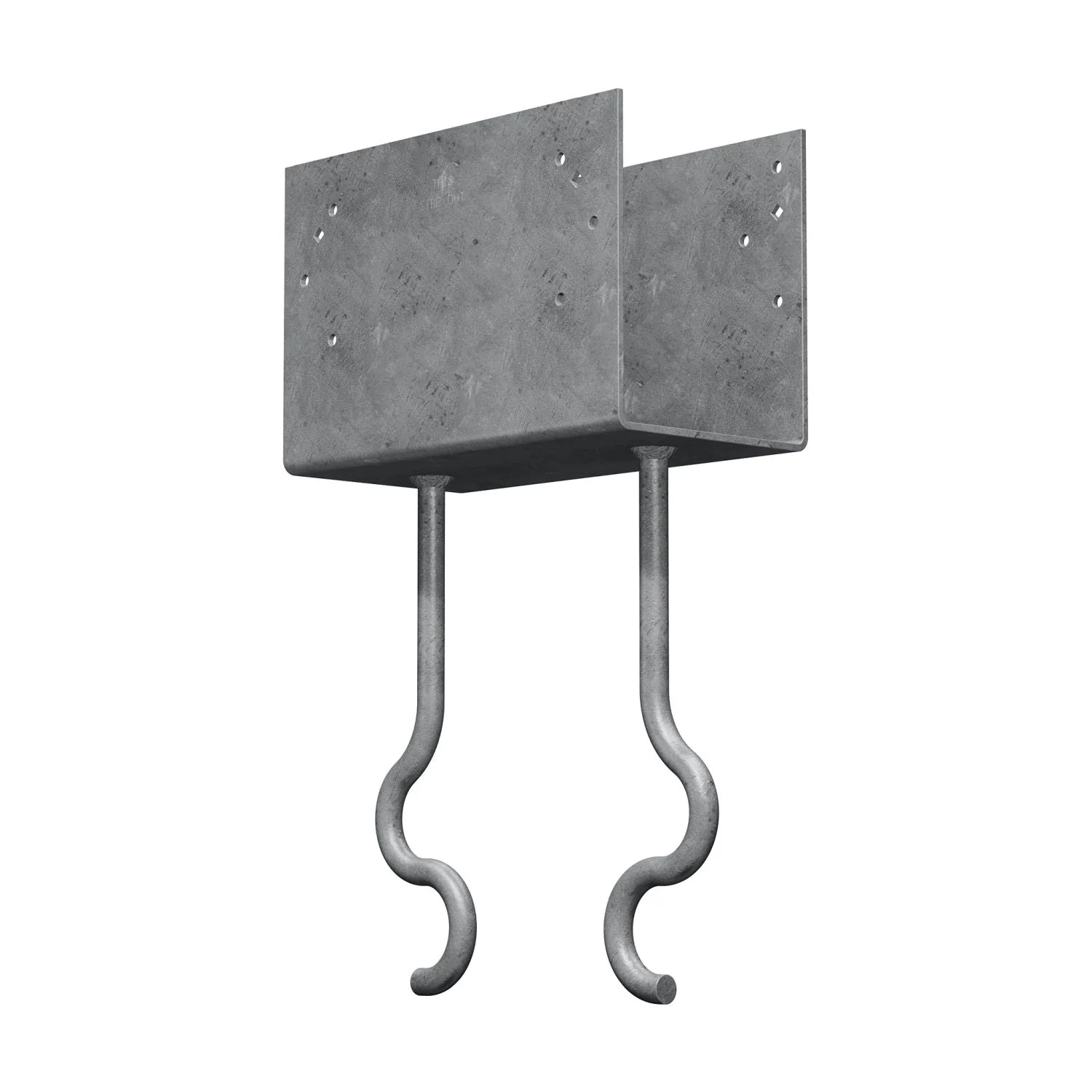 Simpson Strong-Tie CCQM5.50-SDSHDG CCQM Hot-Dip Galvanized Column Cap for 5-1/2-in. Beam, with Strong-Drive SDS Screws - Image 3