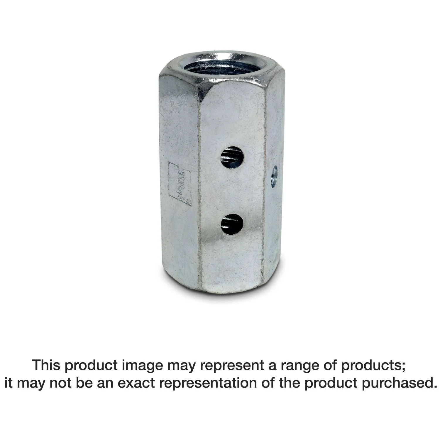 Simpson Strong-Tie CNW1 CNW 1-in. Coupler Nut with Witness Hole - Image 1