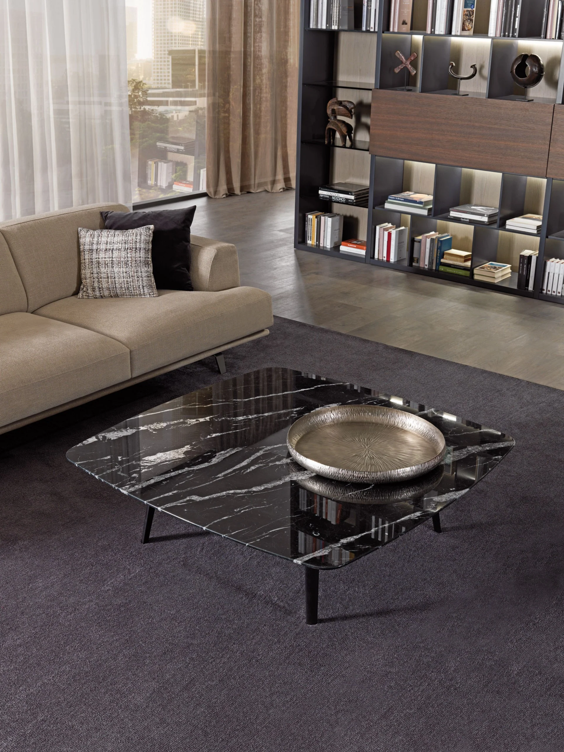 MISURAEMME | GRAMERCY LOW SQUARE MARBLE COFFEE TABLE | $9,533.01 - Image 2
