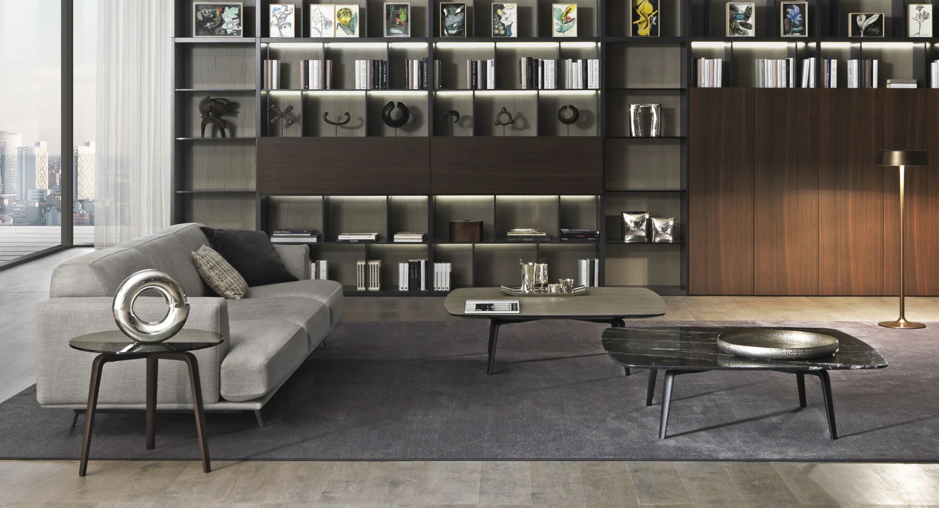 MISURAEMME | GRAMERCY LOW SQUARE MARBLE COFFEE TABLE | $9,533.01 - Image 3