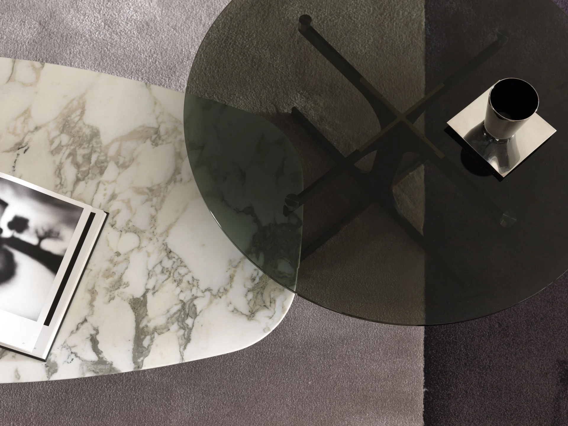 MISURAEMME | JANUS GLASS COFFEE TABLE | $4,815.47 - Image 3