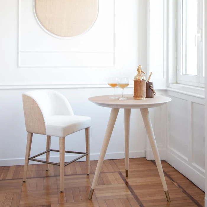 COLETTE RAFFIA BAR CHAIR - $5,537.15 - Image 1