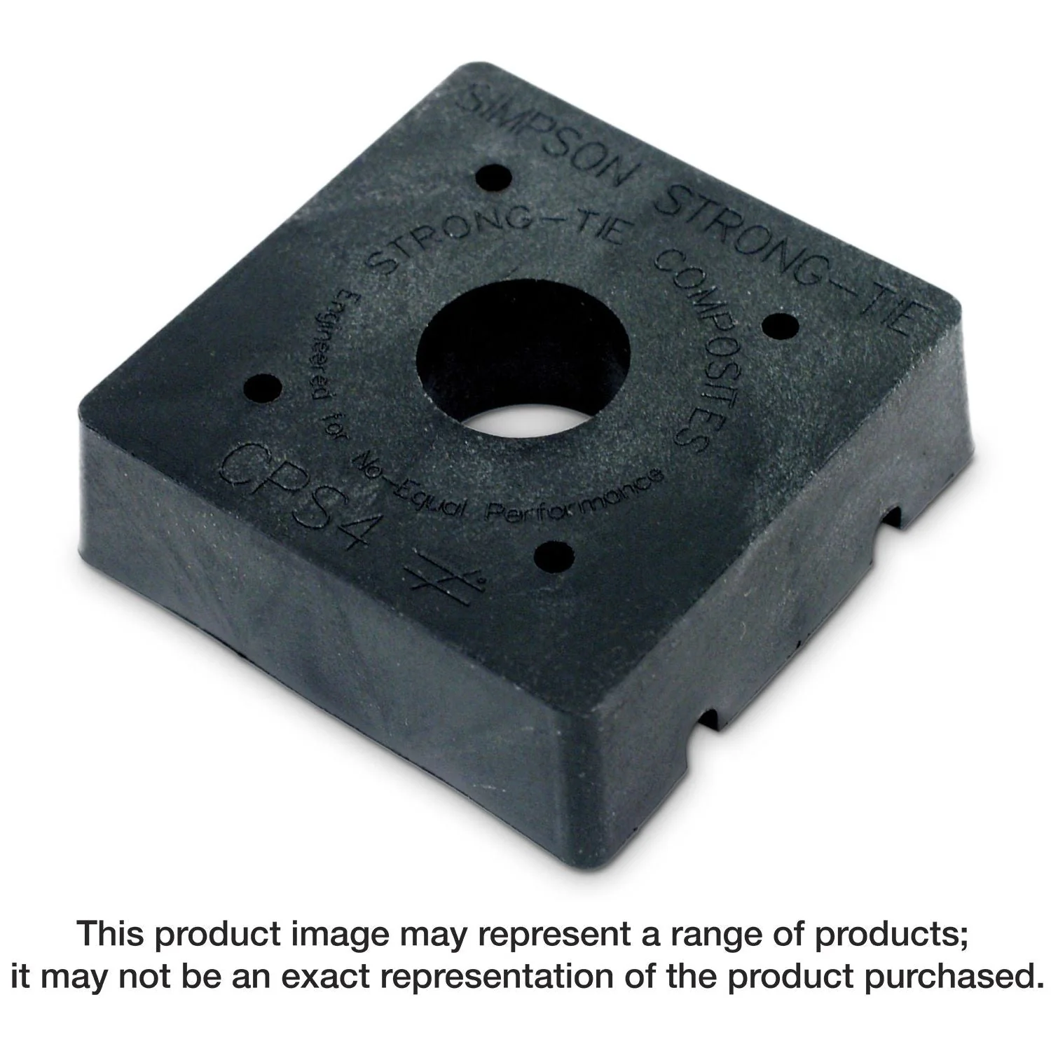 Simpson Strong-Tie CPS12 CPS Composite Plastic Standoff for 12x12 - Image 1