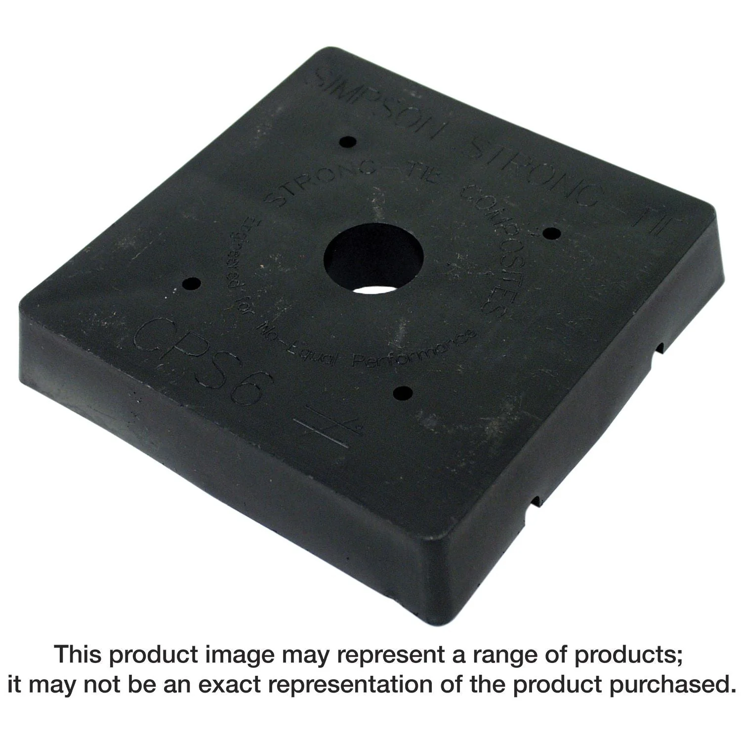 Simpson Strong-Tie CPS6 CPS Composite Plastic Standoff for 6x6 - Image 1