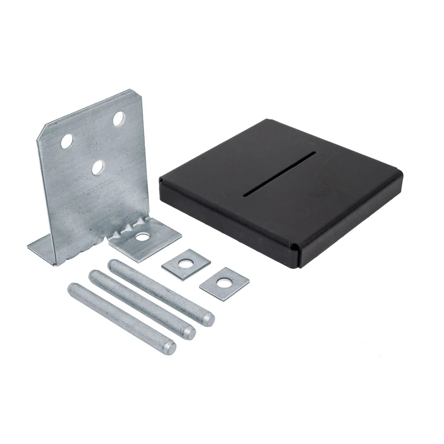 Simpson Strong-Tie ZMAX Galvanized Concealed Post Base for 8x8 (CPT88Z) - Image 1