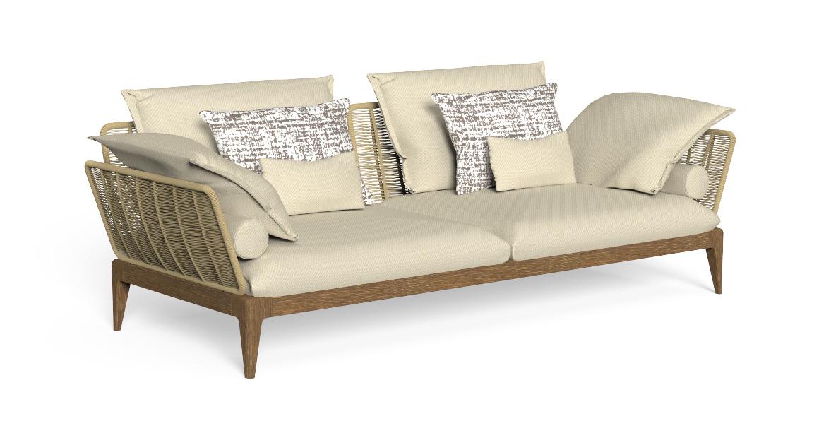 TALENTI | CRUISE//TEAK  3 SEATER SOFA - $17.098.29 - $17,936.45 - Image 1
