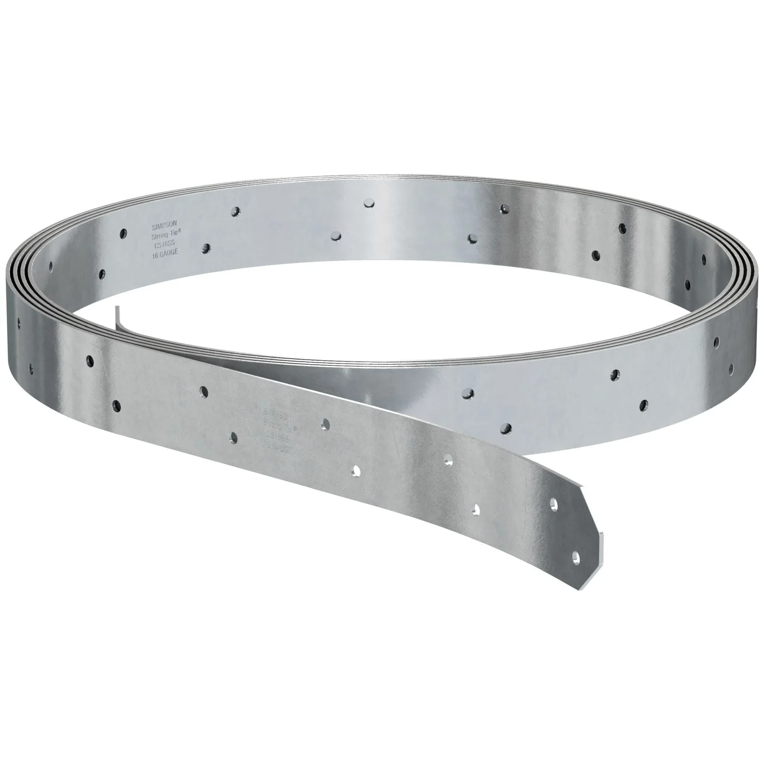 Simpson Strong-Tie CS16SS-R CS 25 ft. 16-Gauge Stainless-Steel Coiled Strap - Image 3