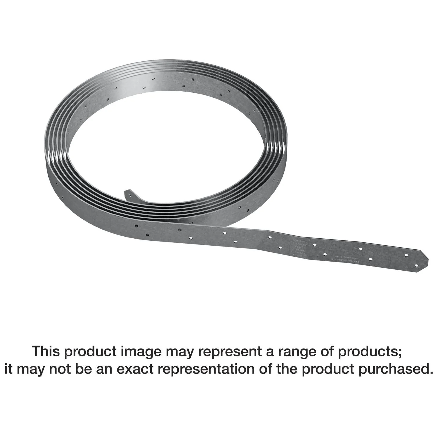 Simpson Strong-Tie CS20-R CS 25 ft. 20-Gauge Galvanized Coiled Strap - Image 1