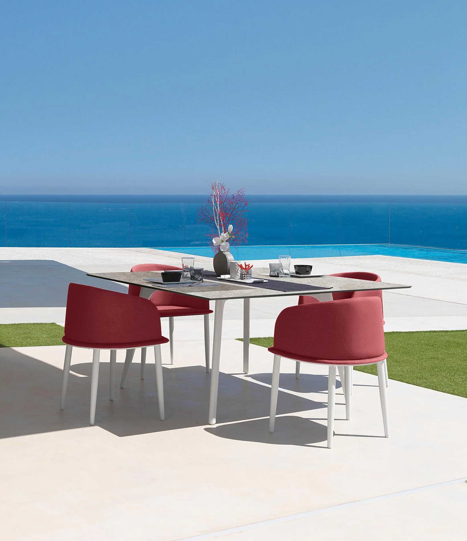 TALENTI | CLEOSOFT//ALU  DINING ARMCHAIR - $1,406.00 - Image 3
