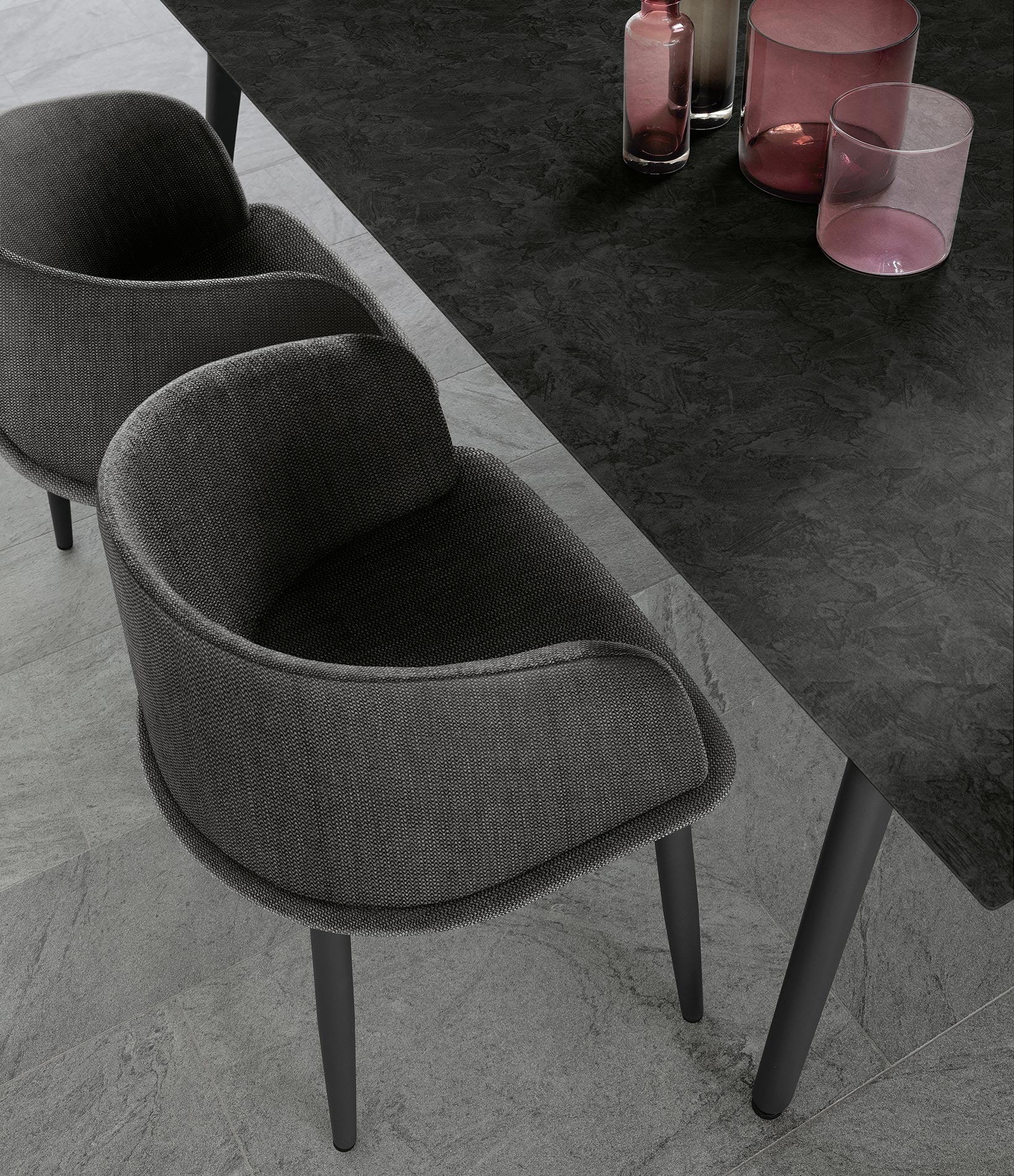 TALENTI | CLEOSOFT//ALU  DINING ARMCHAIR - $1,406.00 - Image 2