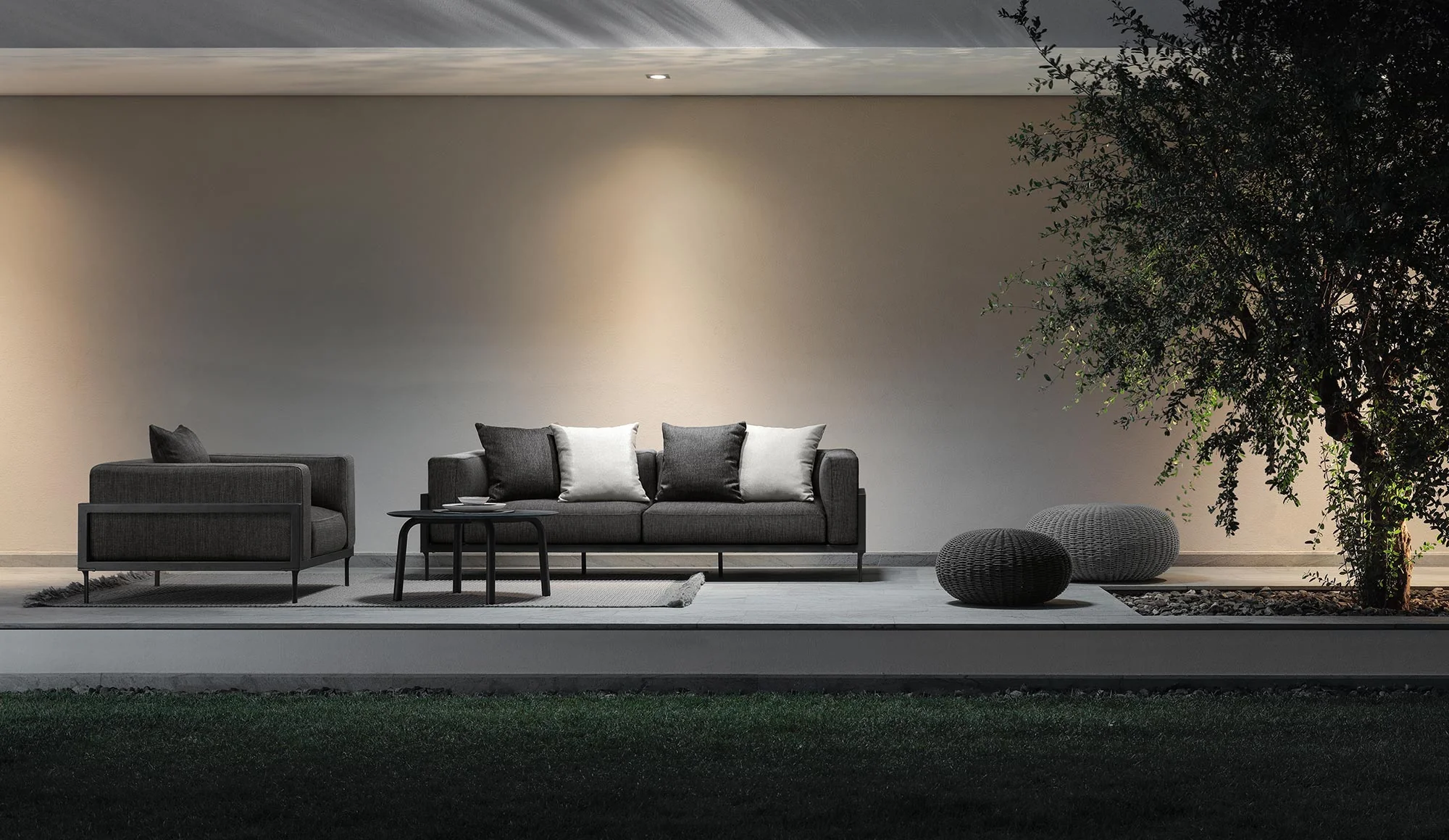 TALENTI | CLEOSOFT//ALU  3-SEATER SOFA - $13,345.00 - Image 2