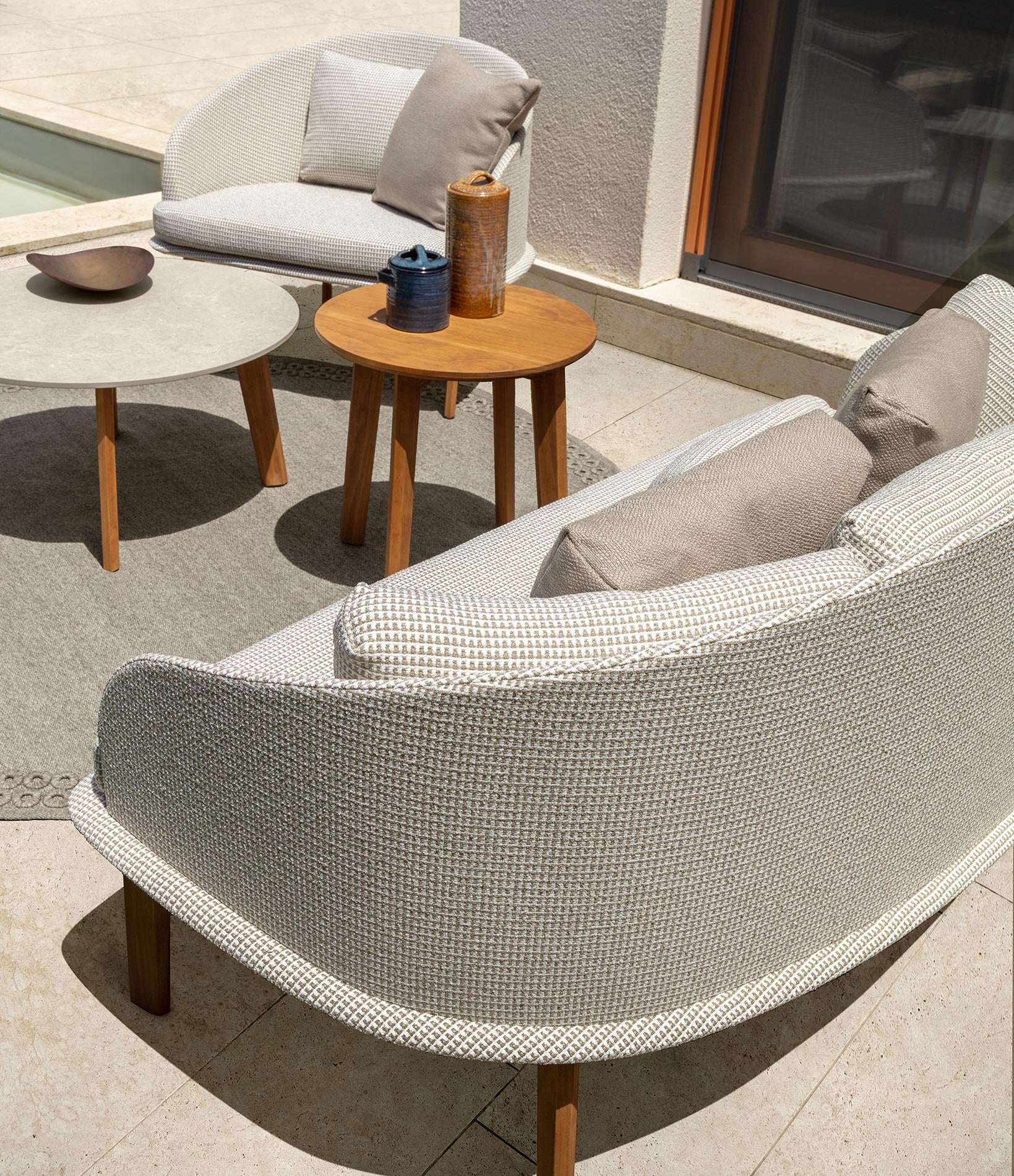 TALENTI | CLEOSOFT//WOOD  LOVE SEAT- $10,275.30 - Image 3