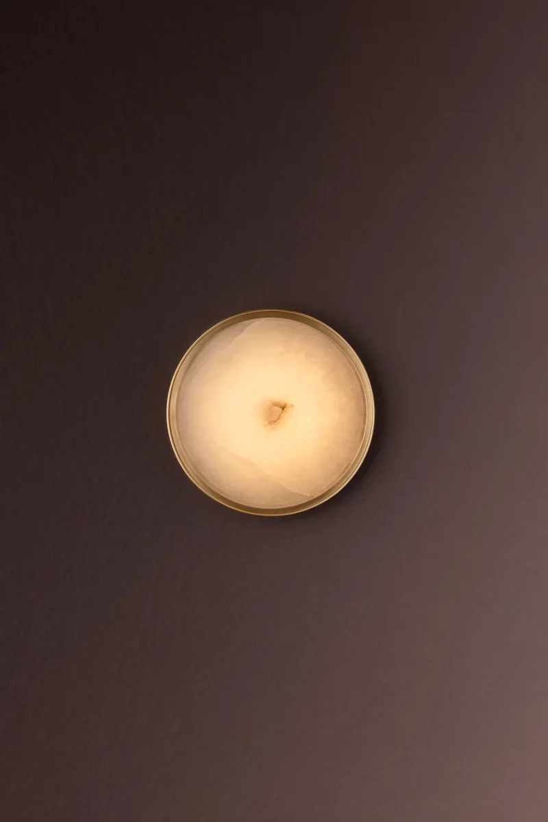 HUDSON VALLEY LIGHTING | COLMAR FLUSHMOUNT - VINTAGE BRASS | $480.00 - Image 3