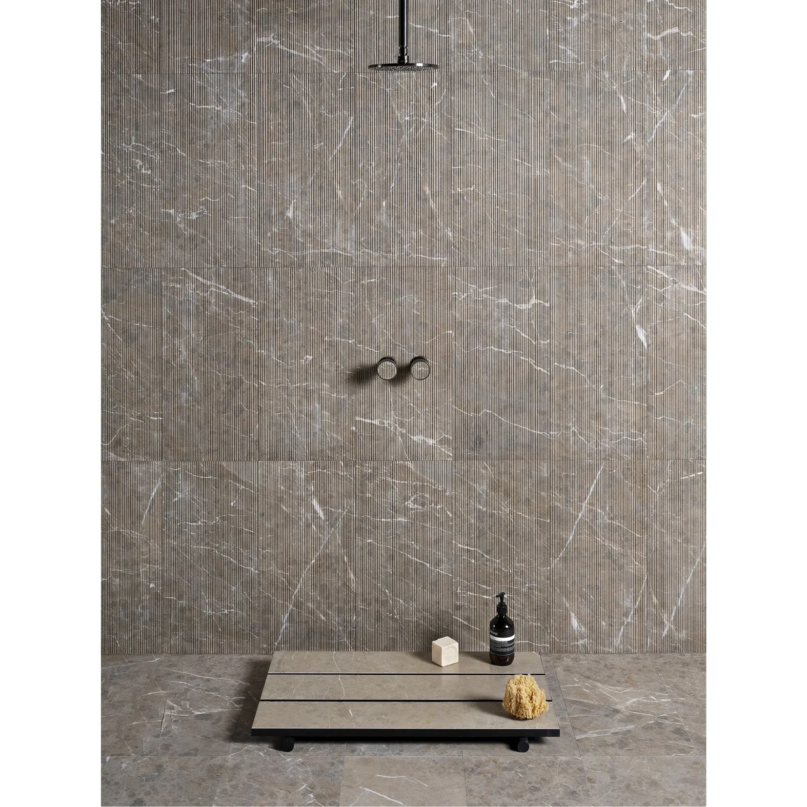 LUCE DI CARRARA | TUBE SHOWER TRAY | $5,104.25 - $5,453.26 - Image 1