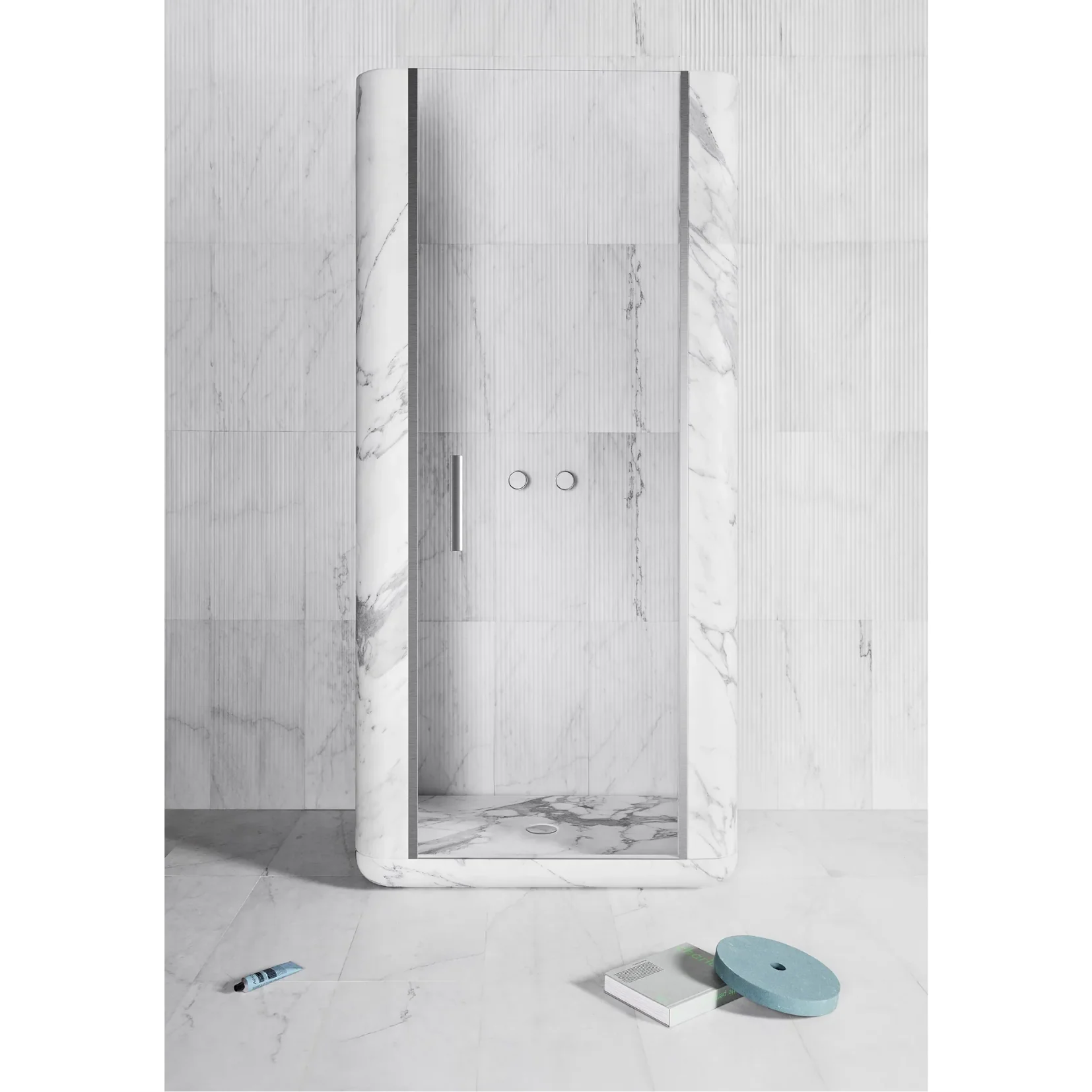 LUCE DI CARRARA | MONOLITHOS SHOWER WALLS | ,605.50 – ,212.92(PER SIDE)