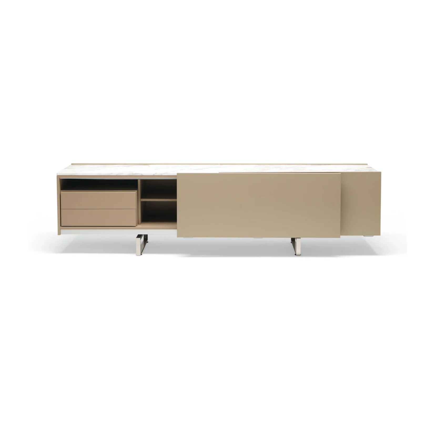 MISURAEMME | SQUARE SIDEBOARD WITH SLIDING DOORS | $11,502.28 - Image 1