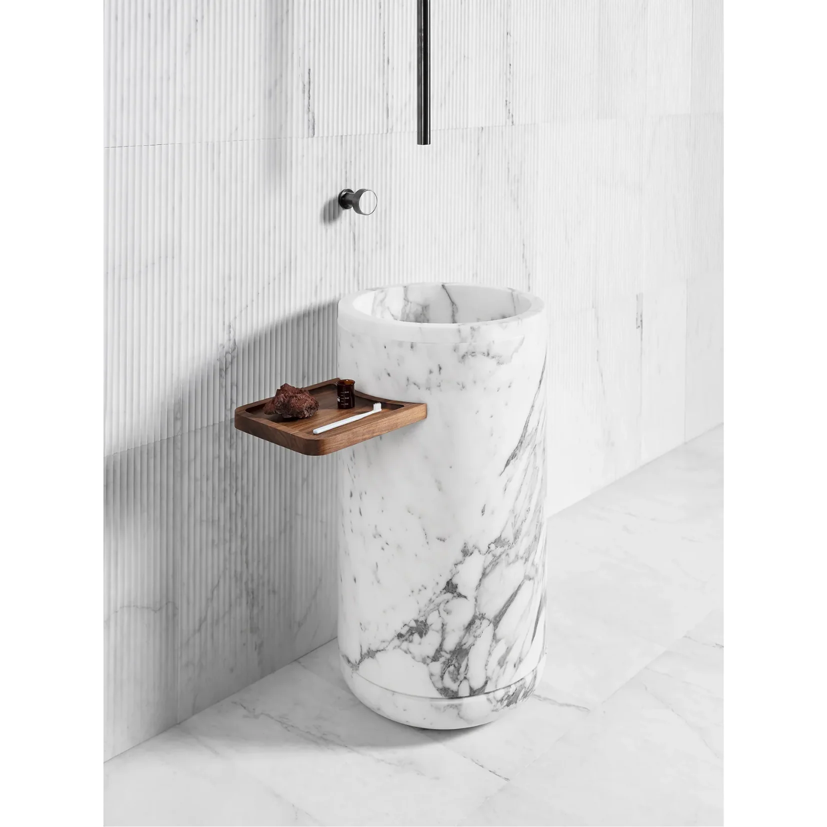 LUCE DI CARRARA | MONOLITHOS FREESTANDING SINK WITH TABLE | ,951.22 – ,472.02