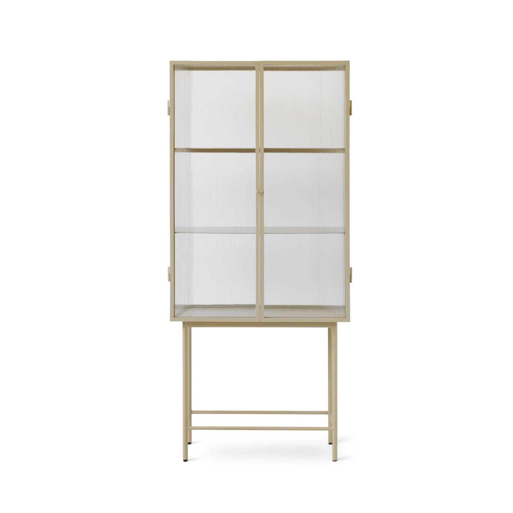 FERM LIVING | HAZE VITRINE – REEDED GLASS CABINET | ,579.00