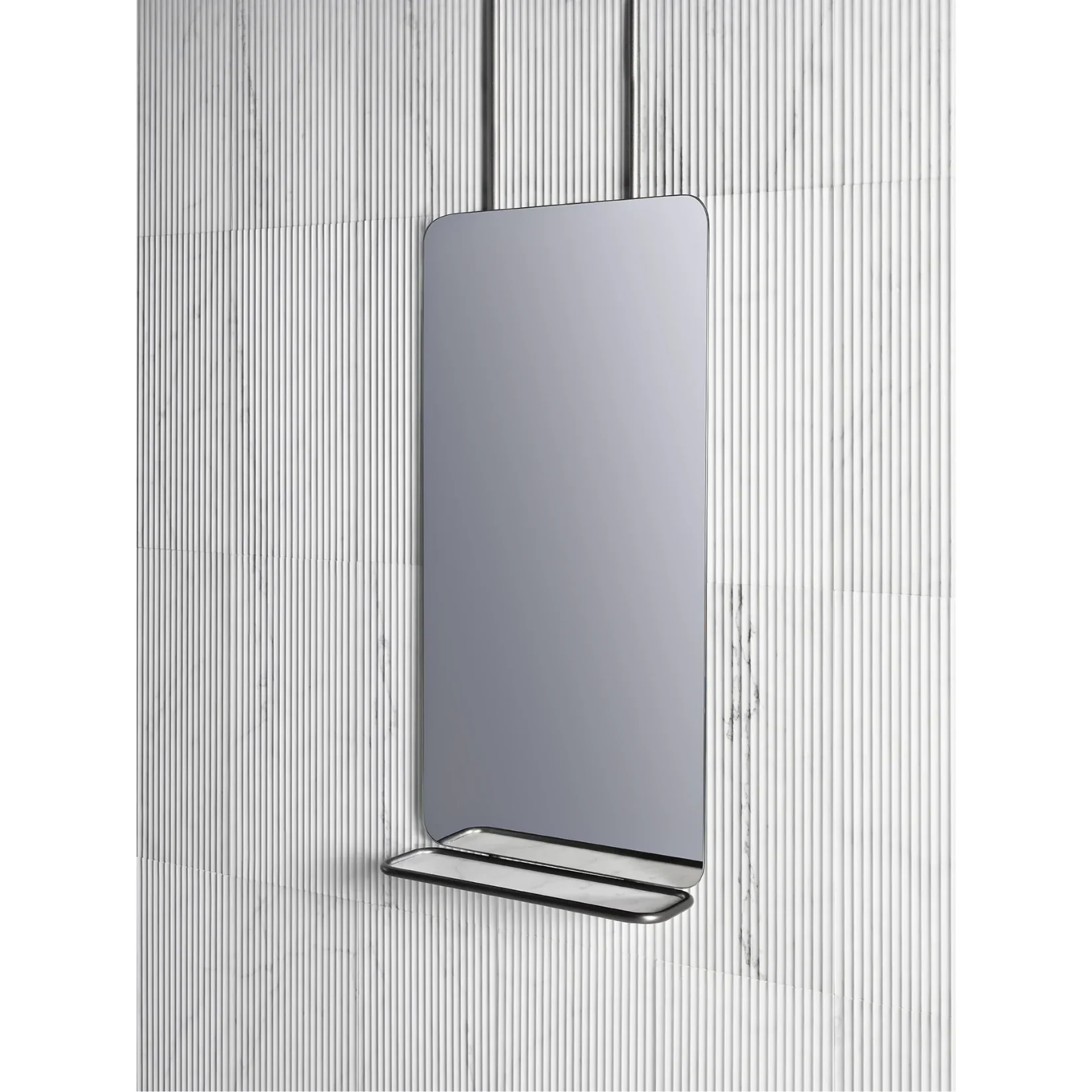 LUCE DI CARRARA | OSCAR MIRROR WITH SHELF | $1,962.60 - Image 1