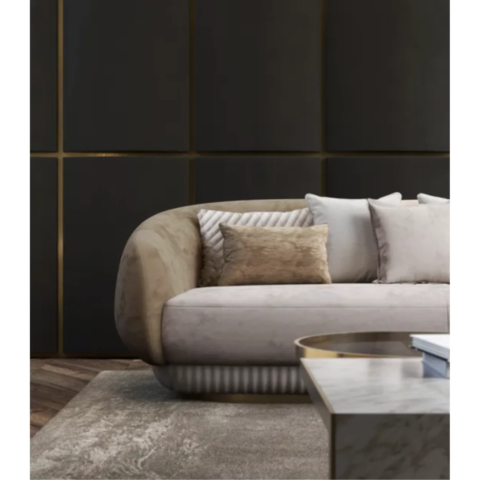 CARPANESE | Moon 3P Sofa - $23,800.00 - Image 2