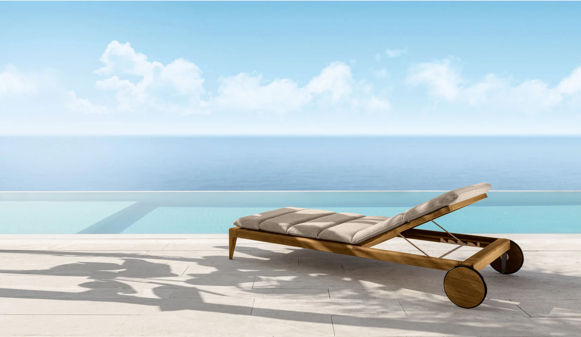 TALENTI | CRUISE//TEAK  SUNBED - $8,636.23 - $8,869.17 - Image 3