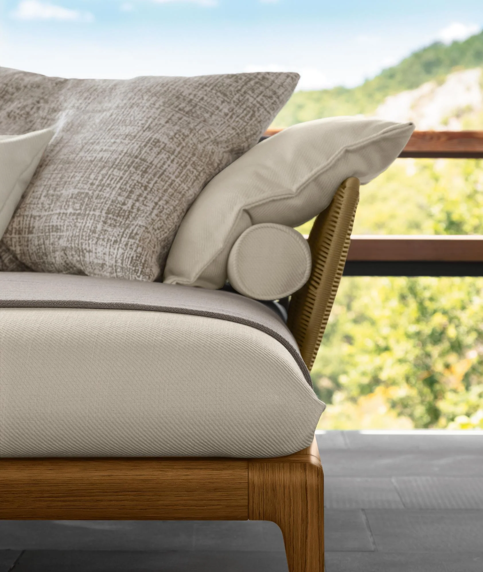 TALENTI | CRUISE//TEAK  3 SEATER SOFA - $17.098.29 - $17,936.45 - Image 2