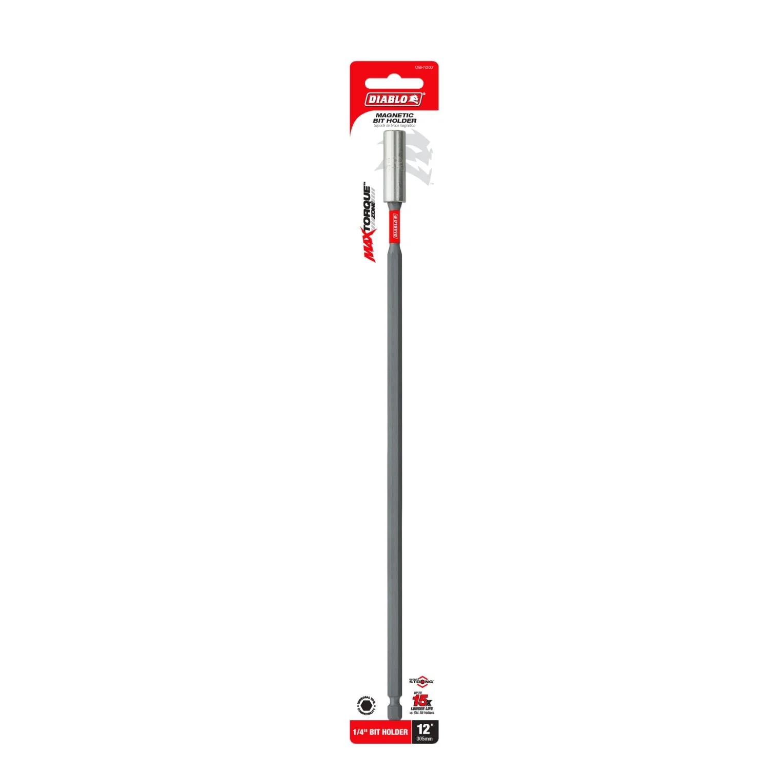 Diablo DBH1200 12 in. Magnetic Drive Bit Holder - Image 2