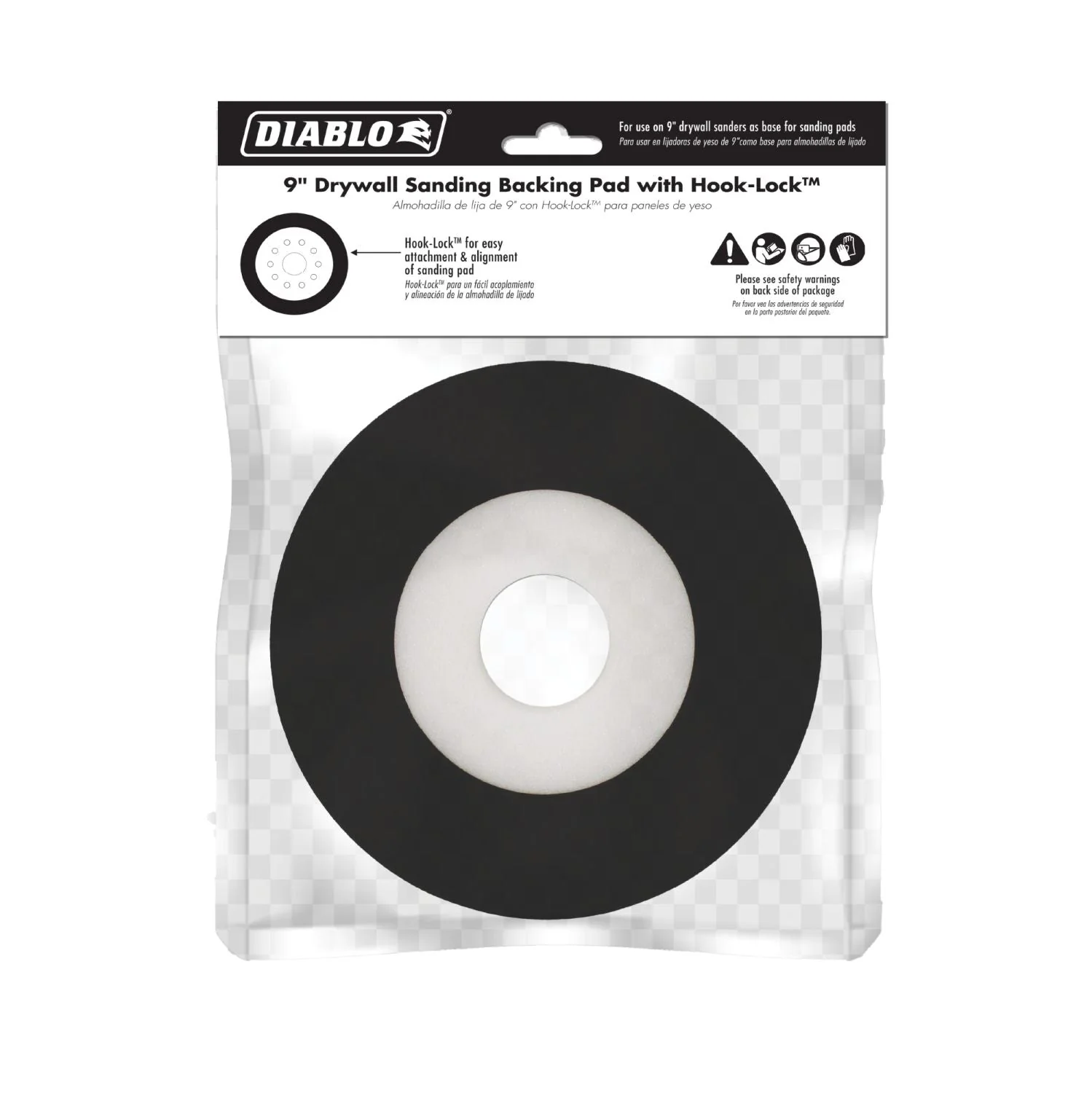 Diablo DCD090PADF01G 9 in. Drywall Sanding Backing Pad - Image 2