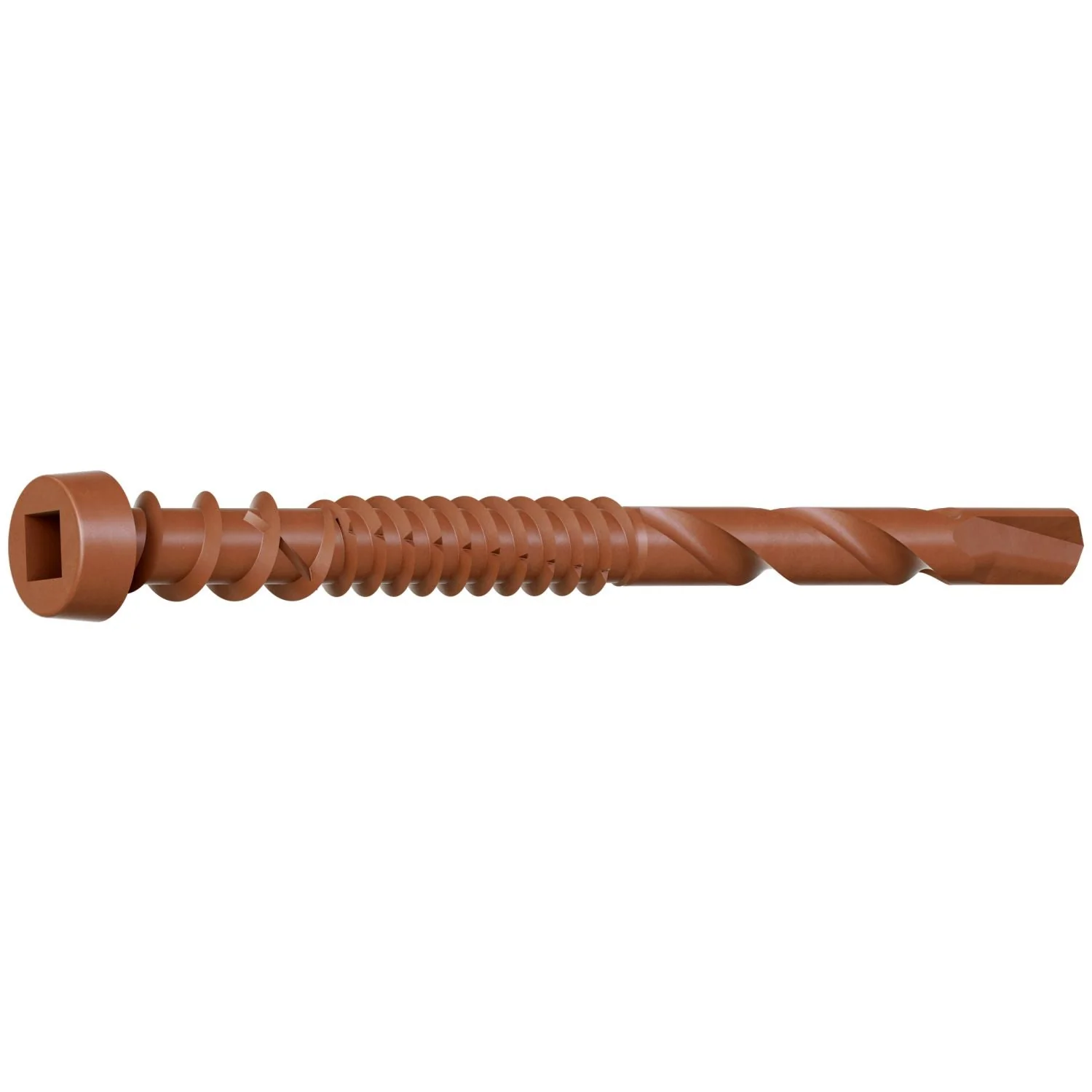 Simpson Strong-Tie DCSD238STN01 Deck-Drive DCSD COMPOSITE-TO-STEEL Screw (Collated),  #10 x 2-3/8-in. Quik Guard Tan 01, 1000-Pack - Image 3