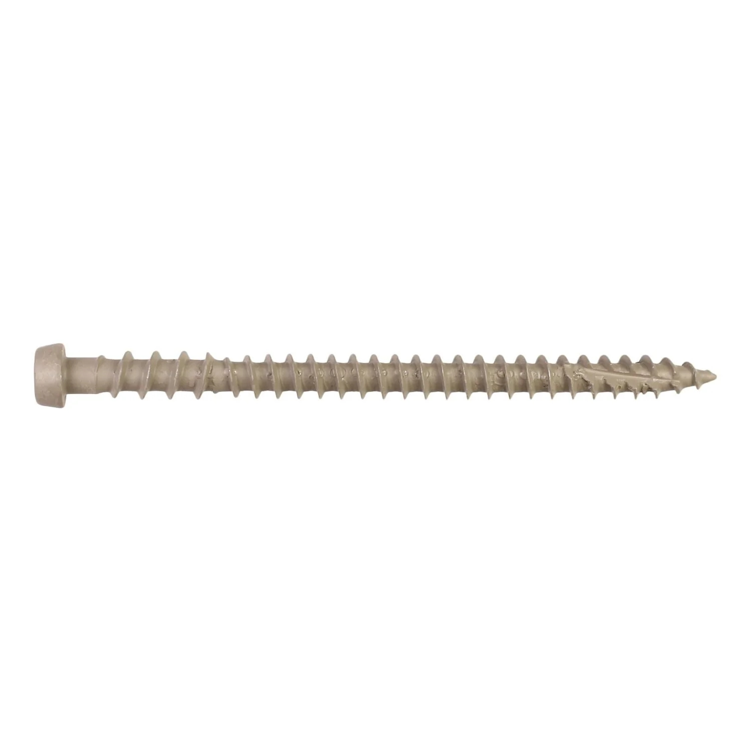Simpson Strong-Tie DCU234GR01R70 Deck-Drive DCU COMPOSITE Screw,  #10 x 2-3/4-in. T20, Quik Guard, Gray 01, 70-Pack - Image 2