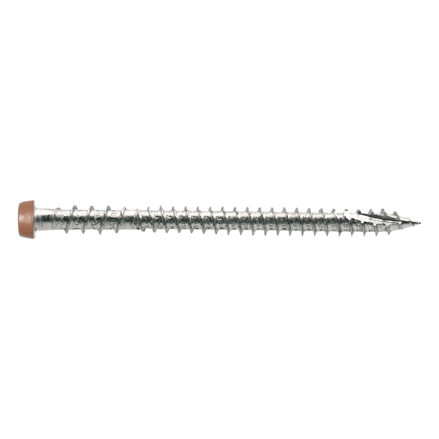 Simpson Strong-Tie DCU234MB305TN03 Deck-Drive DCU COMPOSITE Screw,  #10 x 2-3/4-in. T20, Type 305, Tan 03, 1750-Pack - Image 2