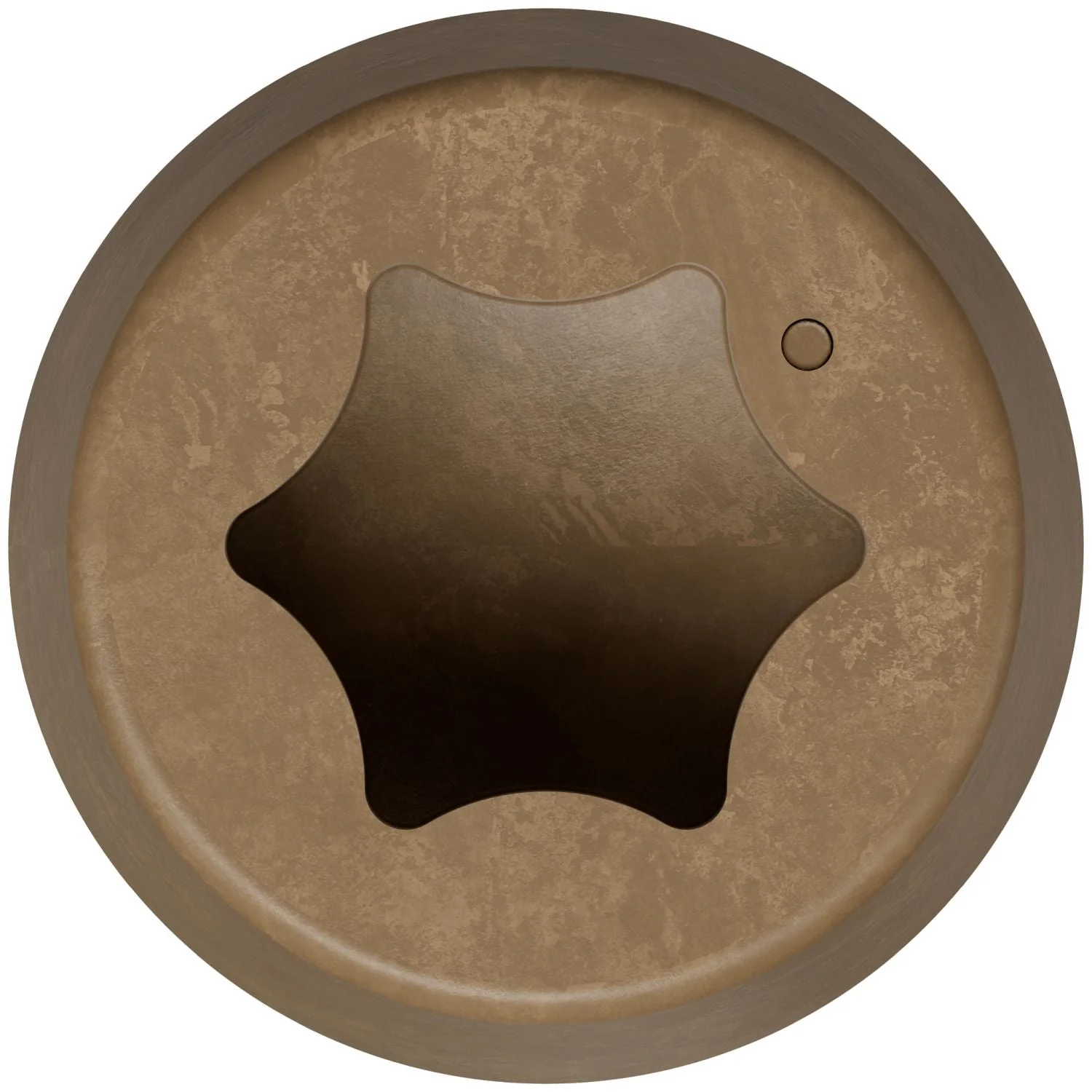 Simpson Strong-Tie DCU234MB316TN05 Deck-Drive DCU COMPOSITE Screw,  #10 x 2-3/4-in. T20, Type 316, Tan 05, 1750-Pack - Image 3