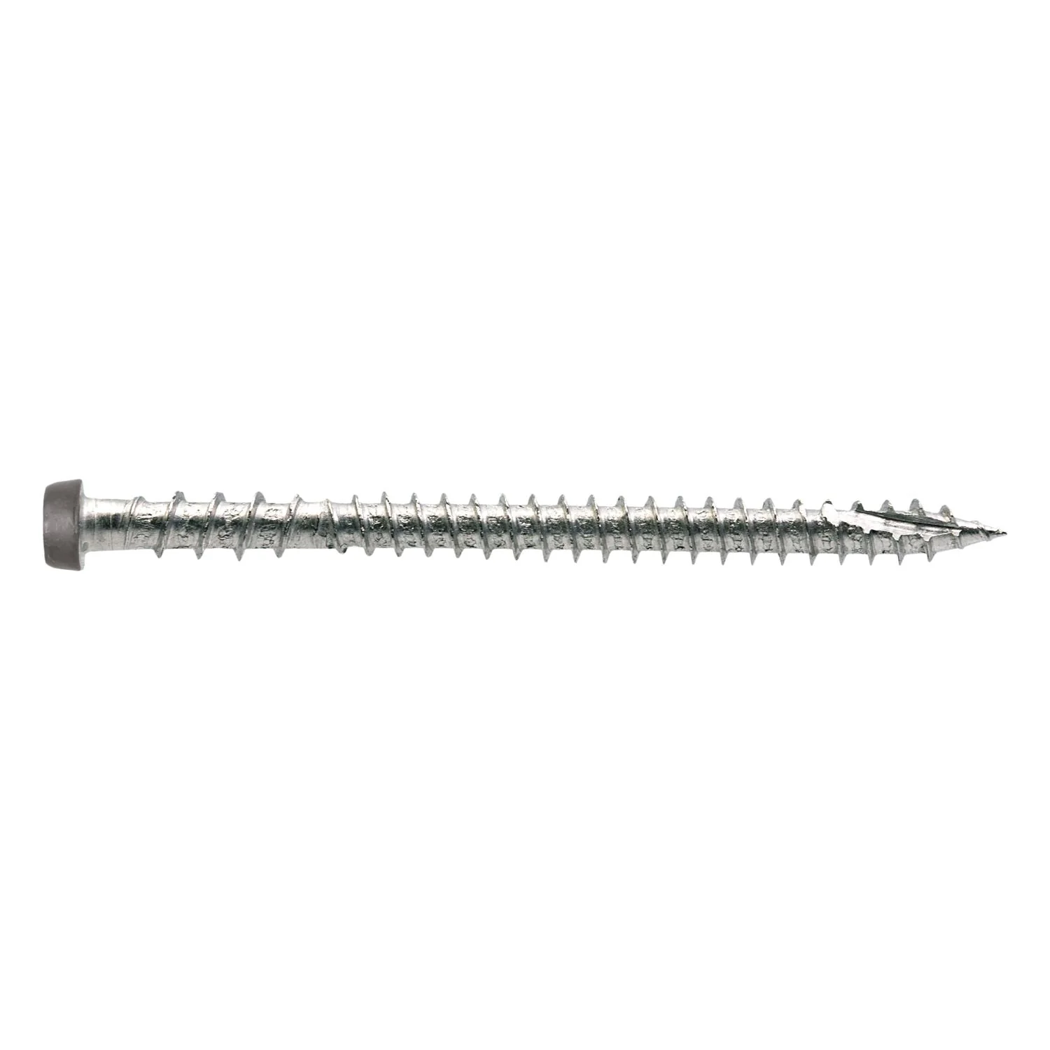 Simpson Strong-Tie DCU234P316GR04 Deck-Drive DCU COMPOSITE Screw,  #10 x 2-3/4-in. T20, Type 316, Gray 04, 350-Pack - Image 2
