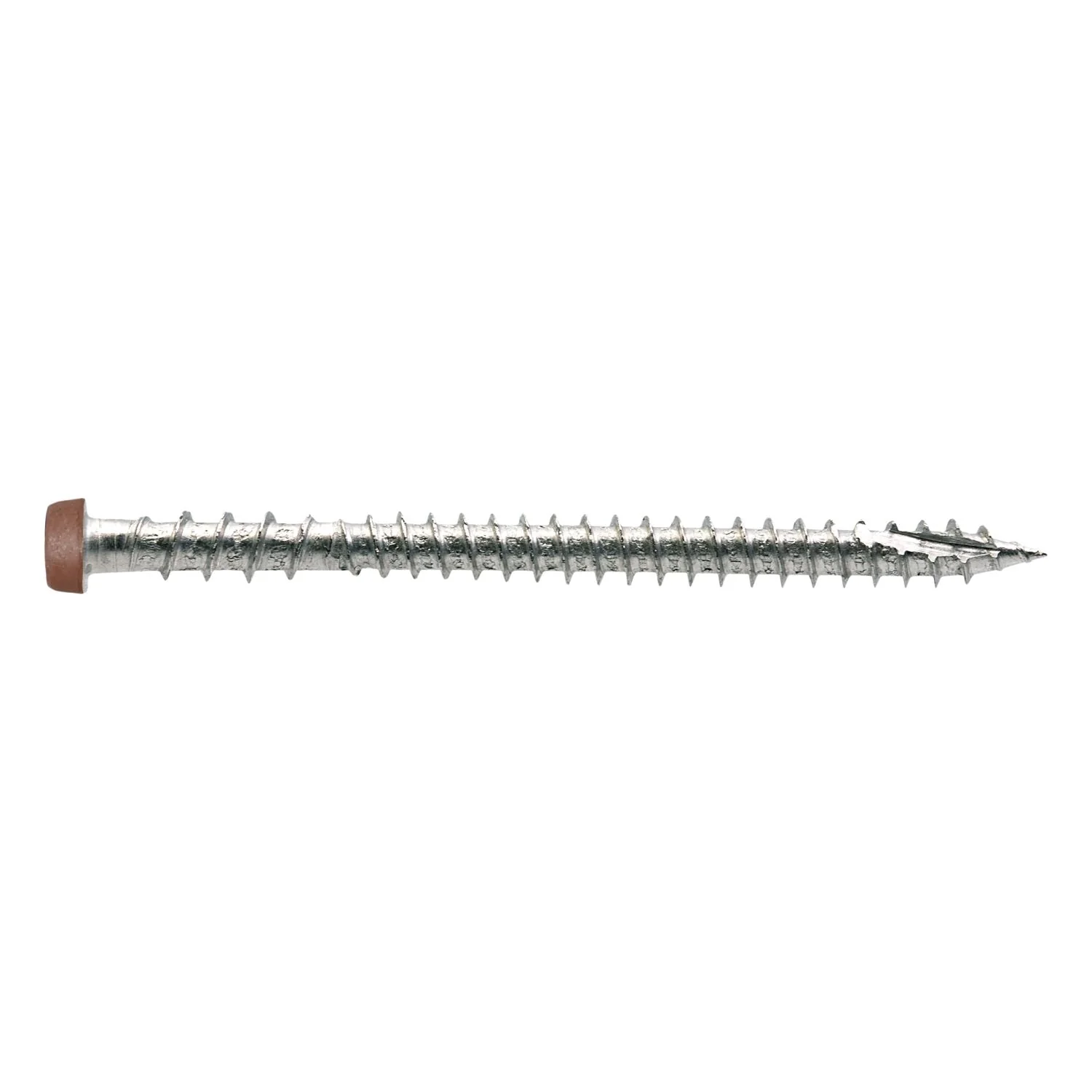 Simpson Strong-Tie DCU234P316RD Deck-Drive DCU COMPOSITE Screw,  #10 x 2-3/4-in. T20, Type 316, Red, 350-Pack - Image 2